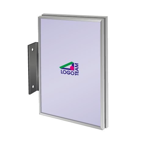 Fahnenschild | System Karlsruhe | DIN A3 hoch